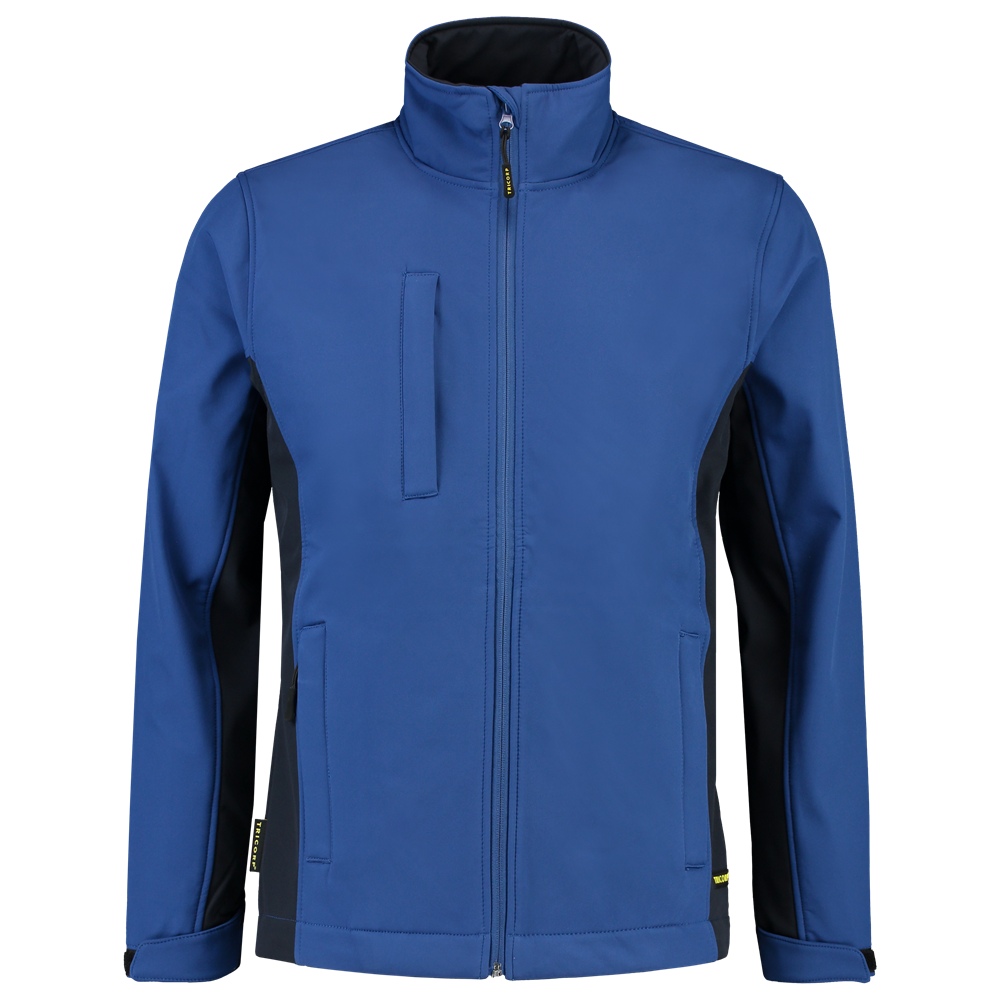Tricorp Softshell Bicolor - blauw/navy, foto 2 van 5