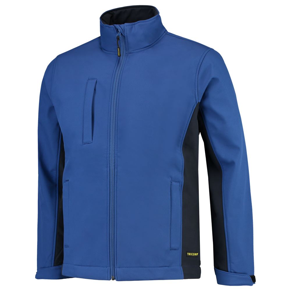 Tricorp Softshell Bicolor - blauw/navy