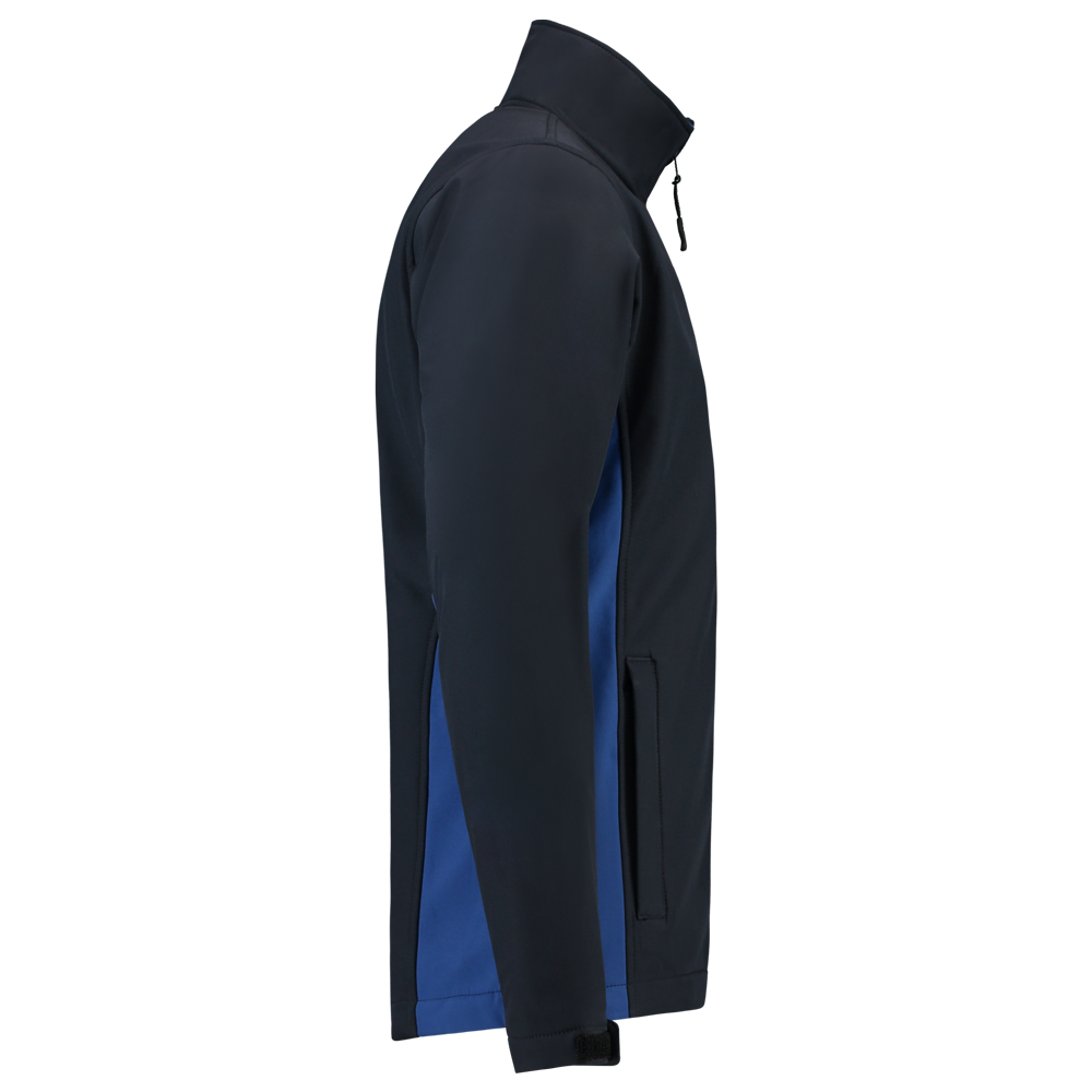 Tricorp Softshell Bicolor - navy/blauw, foto 4 van 5