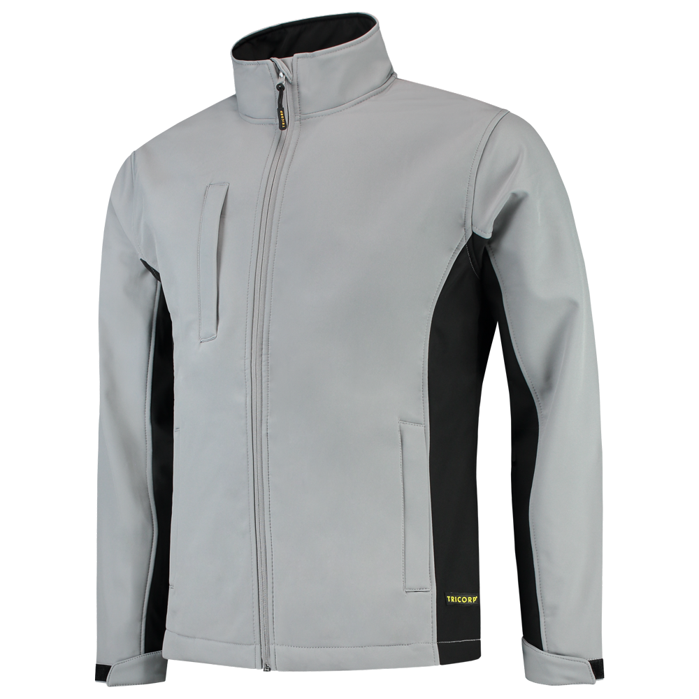 Tricorp Softshell Bicolor - grijs/zwart