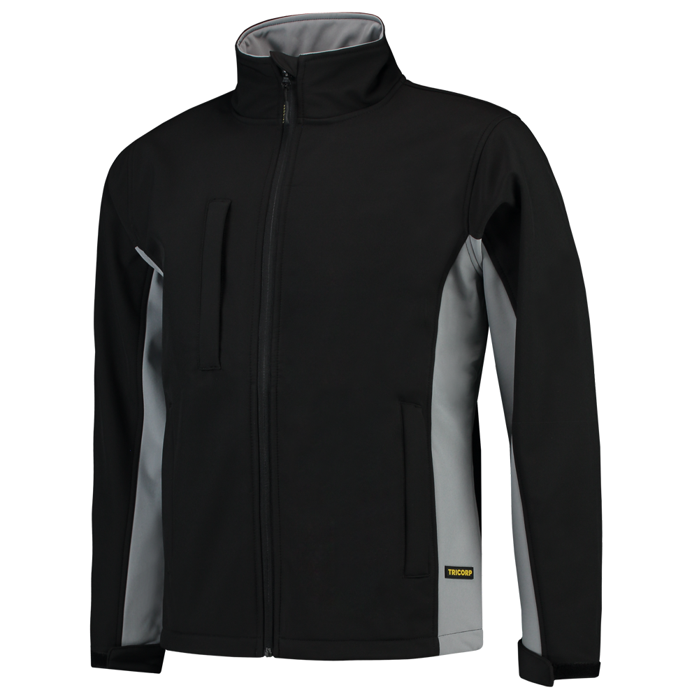 Tricorp Softshell Bicolor - zwart/grijs
