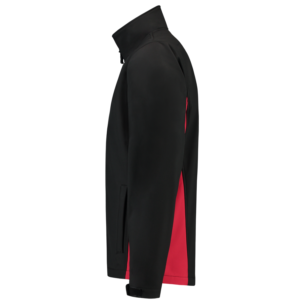 Tricorp Softshell Bicolor - zwart/rood, foto 4 van 4