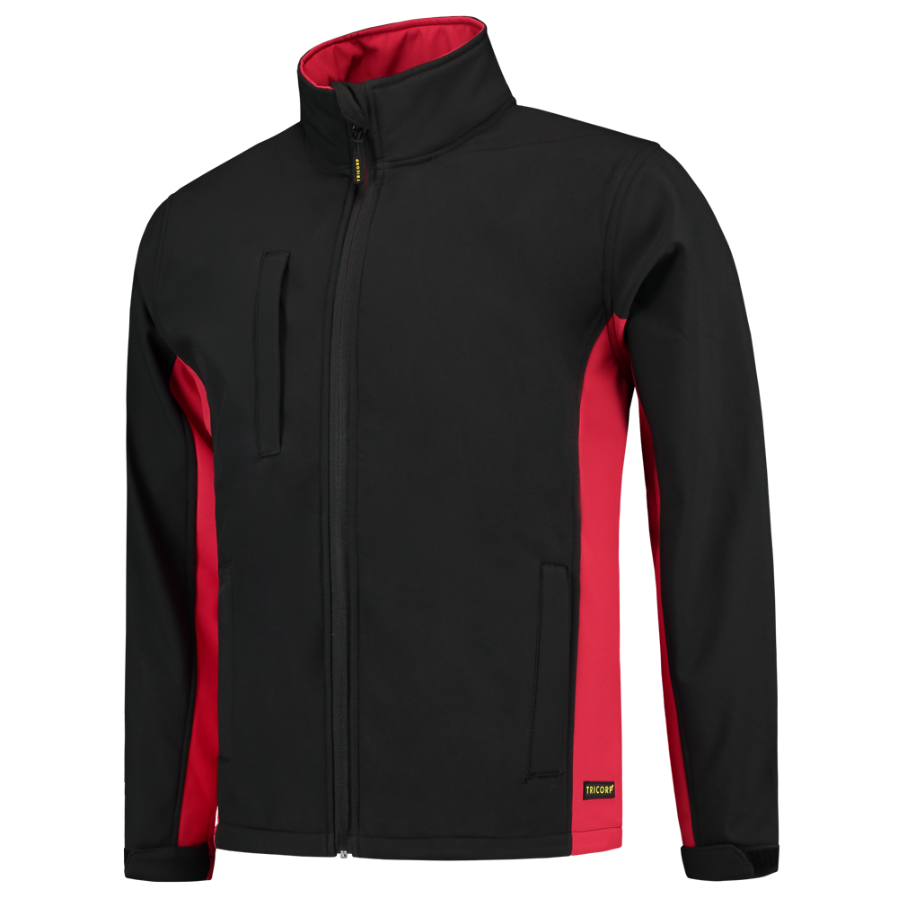 Tricorp Softshell Bicolor - zwart/rood