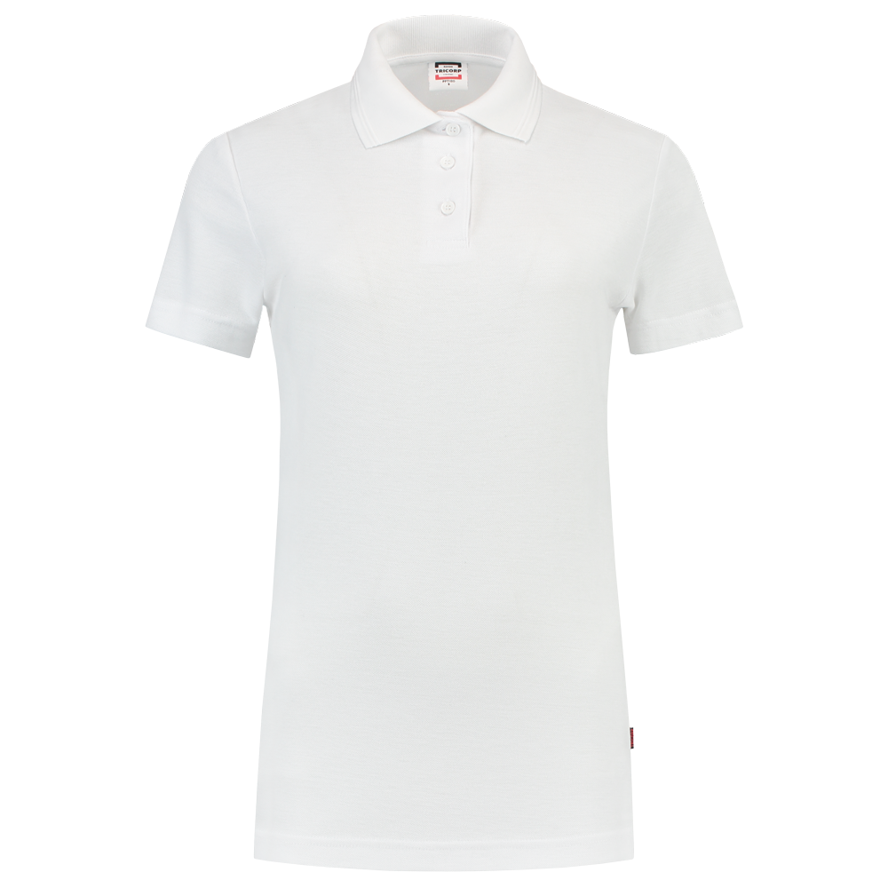 Tricorp Poloshirt dames Slim Fit - wit, foto 2 van 5