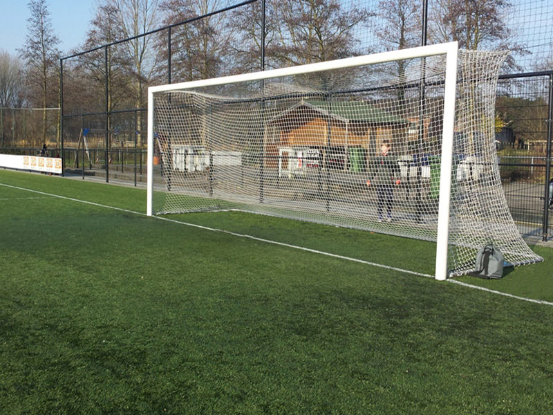 Voetbaldoelnet P-doelen 7,5x2,5x0,8x1,5 m
