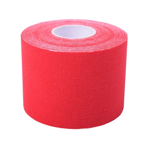 Kinesiotape - 5cm x 5m | rood, foto 2 van 2