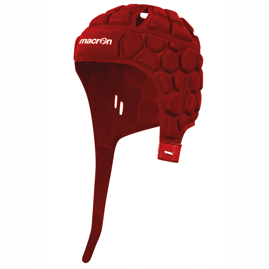 Macron Helmet XE Hoofdbeschermer rood