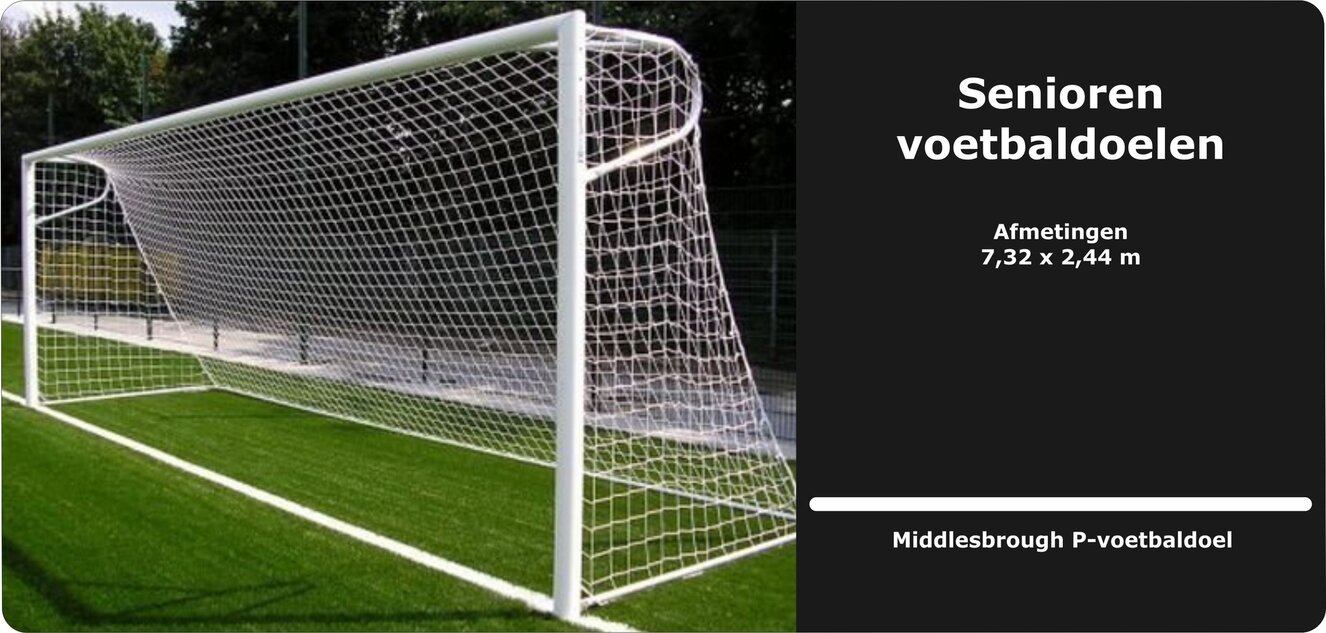 Senioren voetbaldoelen