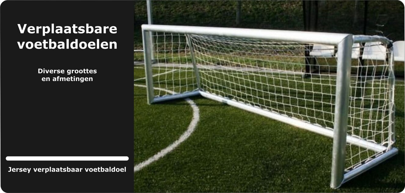 Verplaatsbare voetbaldoelen
