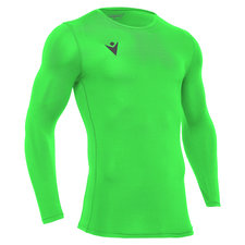 Macron Holly Dri Fit thermoshirt - neon groen