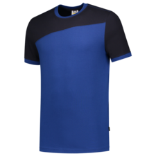 Tricorp Shirt Bicolor Naden - blauw/navy
