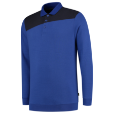 Tricorp Polosweater Bicolor Naden - blauw/navy