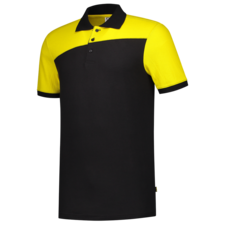 Tricorp Poloshirt Bicolor Naden - zwart/geel