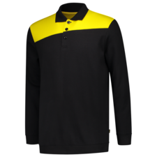 Tricorp Polosweater Bicolor Naden - zwart/geel
