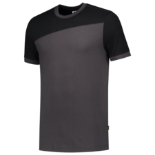 Tricorp Shirt Bicolor Naden - donkergrijs/zwart