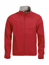 Clique Softshell Jas Heren - rood