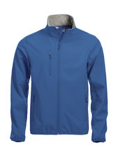 Clique Softshell Jas Heren - blauw