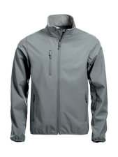 Clique Softshell Jas Heren - grijs