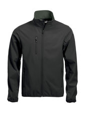 Clique Softshell Jas Heren - zwart