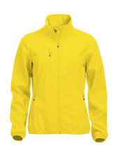 Clique Softshell Jas Dames - geel