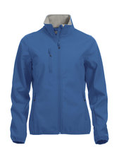 Clique Softshell Jas Dames - blauw