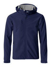 Clique Hoody Softshell Jas Heren - navy