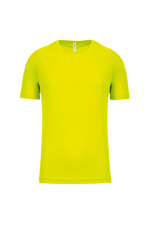 Functioneel Sportshirt Quickdry - geel fluor