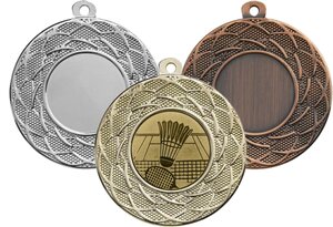 Badminton medaille