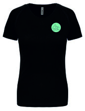 Festival ZION - shirt dames - zwart