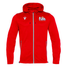 Flash Veendam - Macron Freyr hoodie - rood