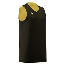 Macron Idaho reversible basketbalshirt - zwart/geel