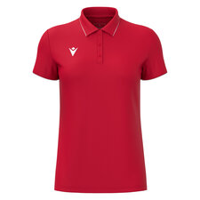 Macron Melody polo dames - rood